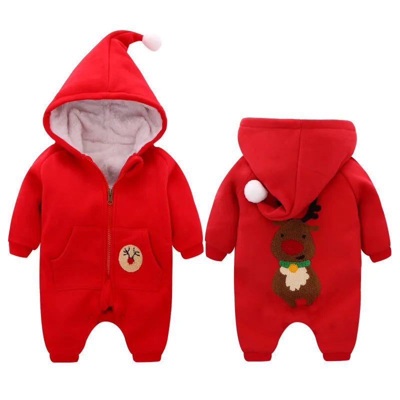 SnuggleSprout Holiday Romper